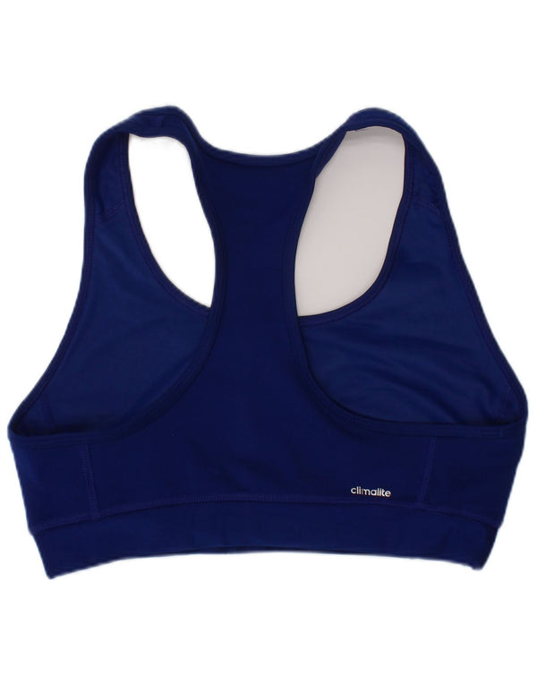 Adidas Womens Tech Fit Graphic Sport Bra Top Pequeno Azul Marinho Esportes