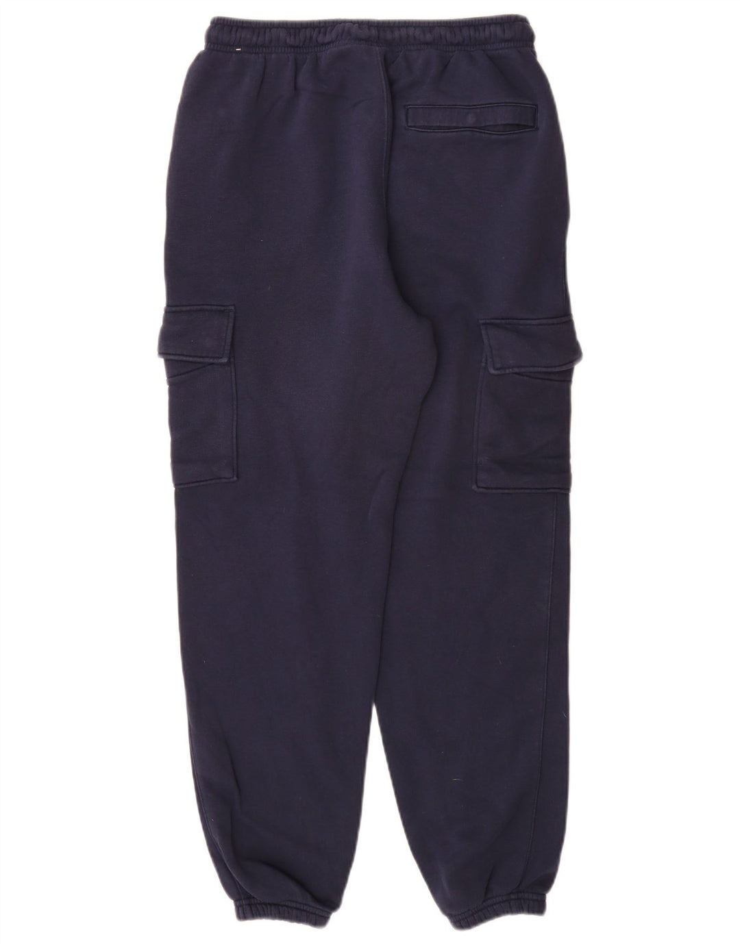 Calça de treino masculina Nike joggers pequeno algodão azul marinho