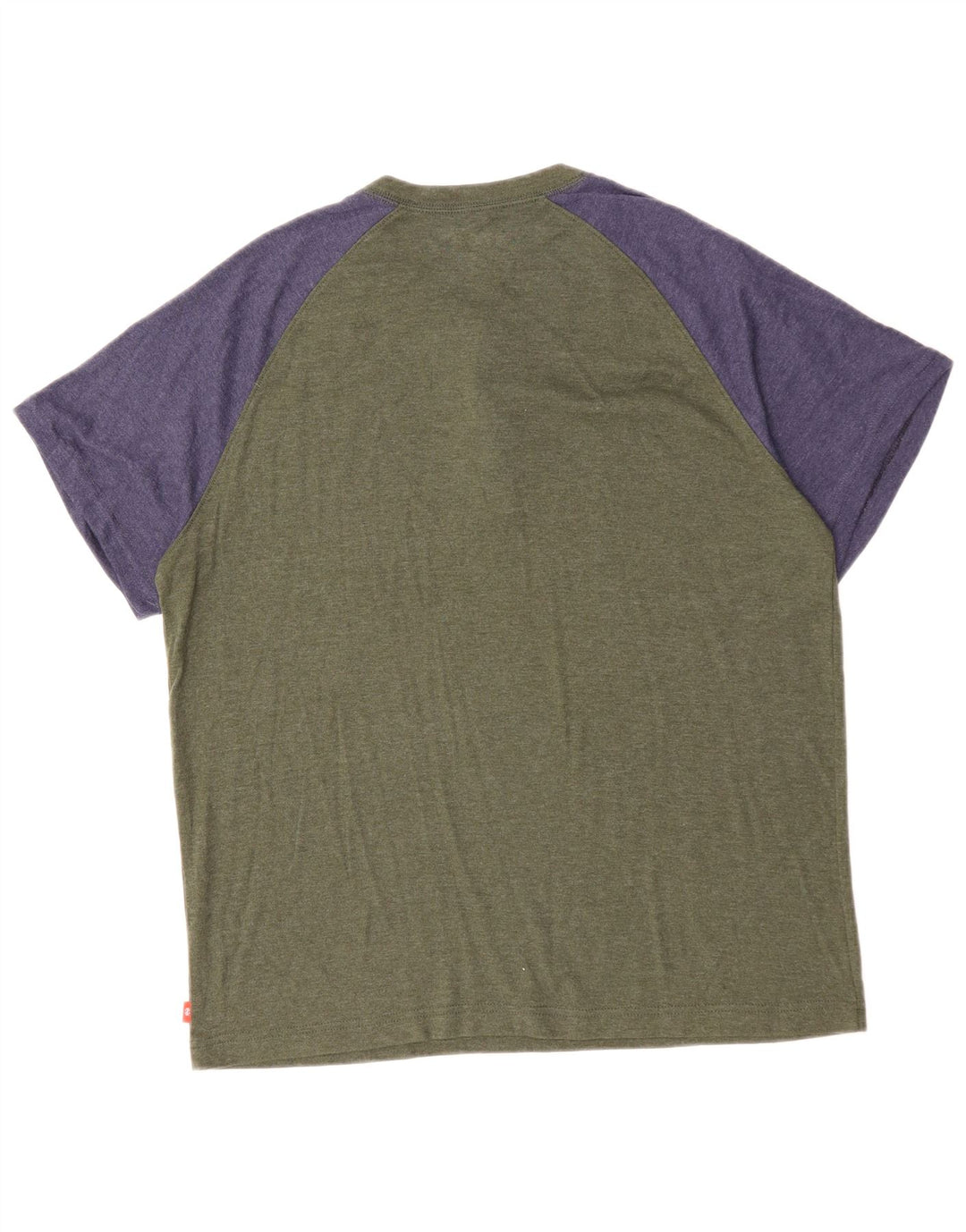Camiseta masculina IZOD Top médio cáqui colorblock