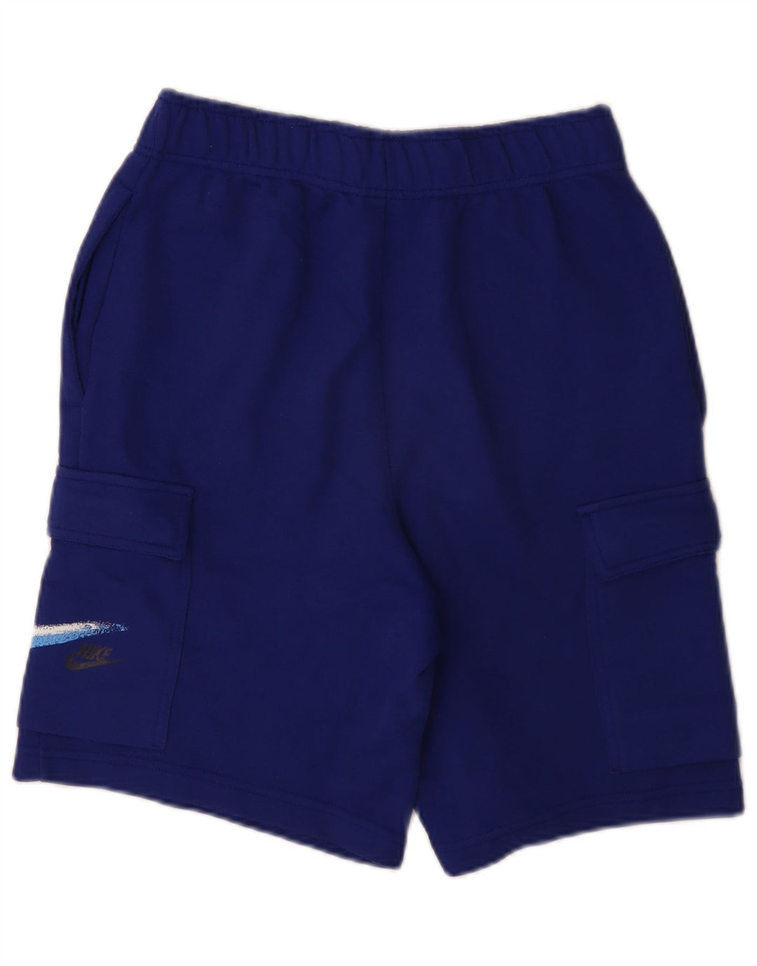 Shorts esportivos gráficos masculinos Nike XS azul algodão