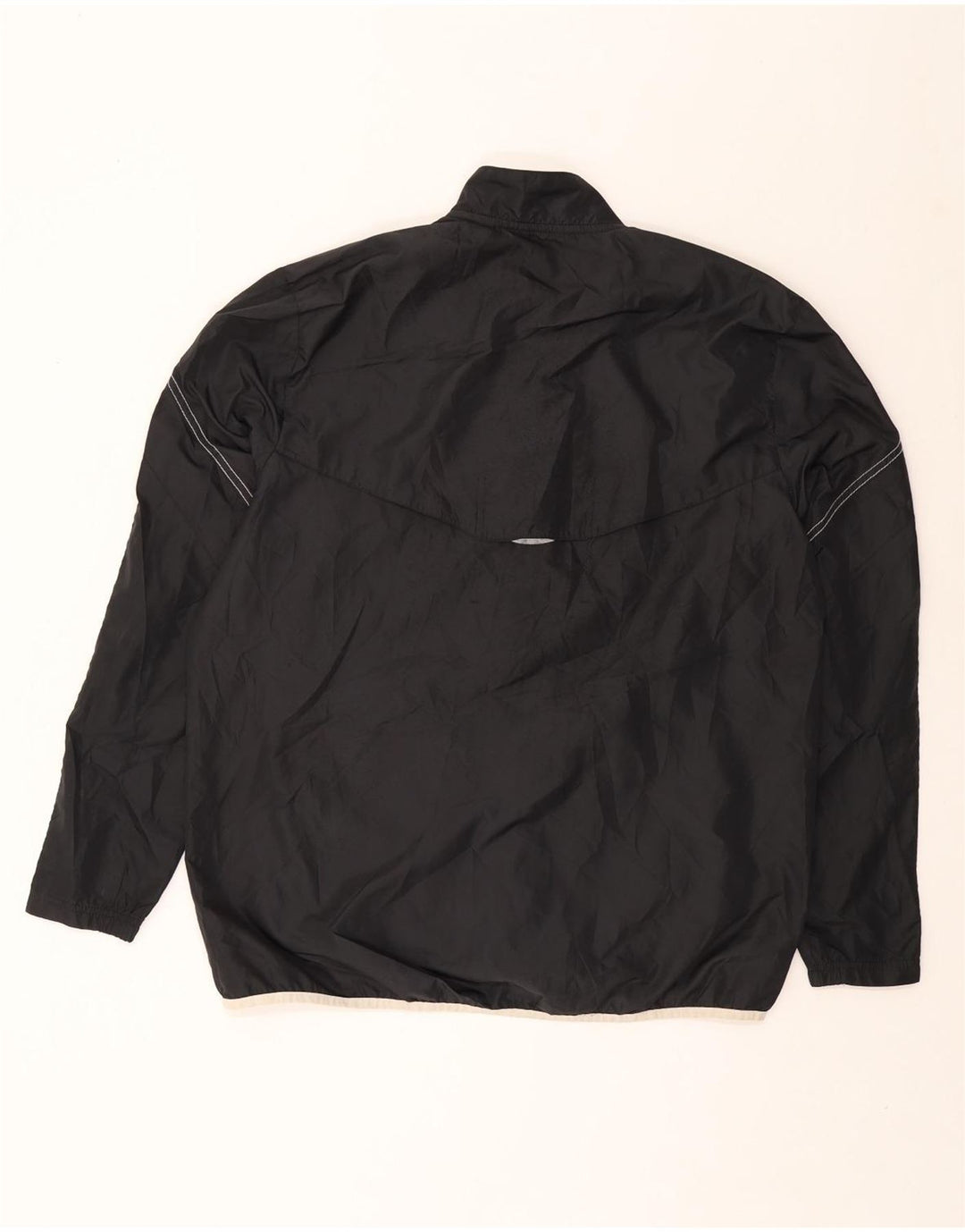 ADIDAS Mens Tracksuit Top Jacket Grande Poliéster Preto