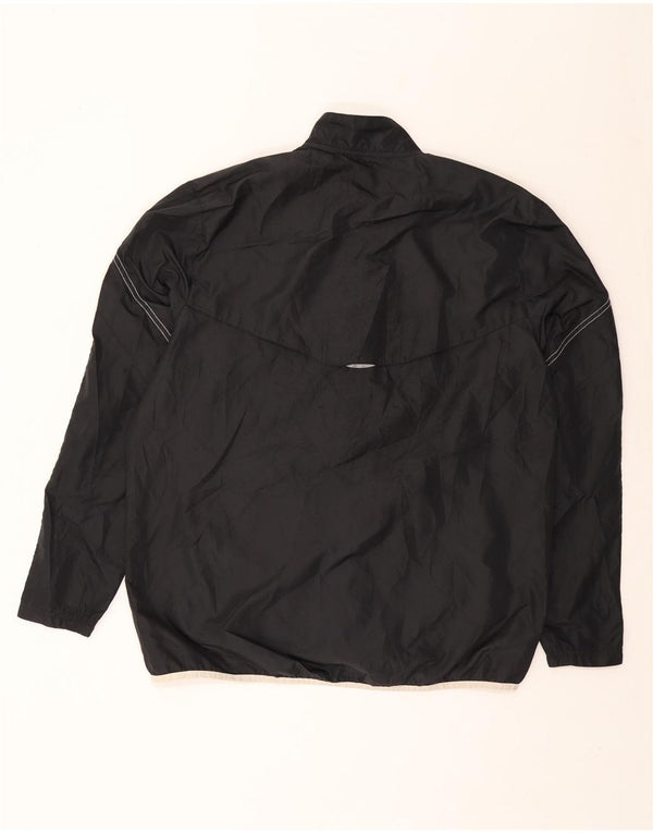 ADIDAS Mens Tracksuit Top Jacket Grande Poliéster Preto