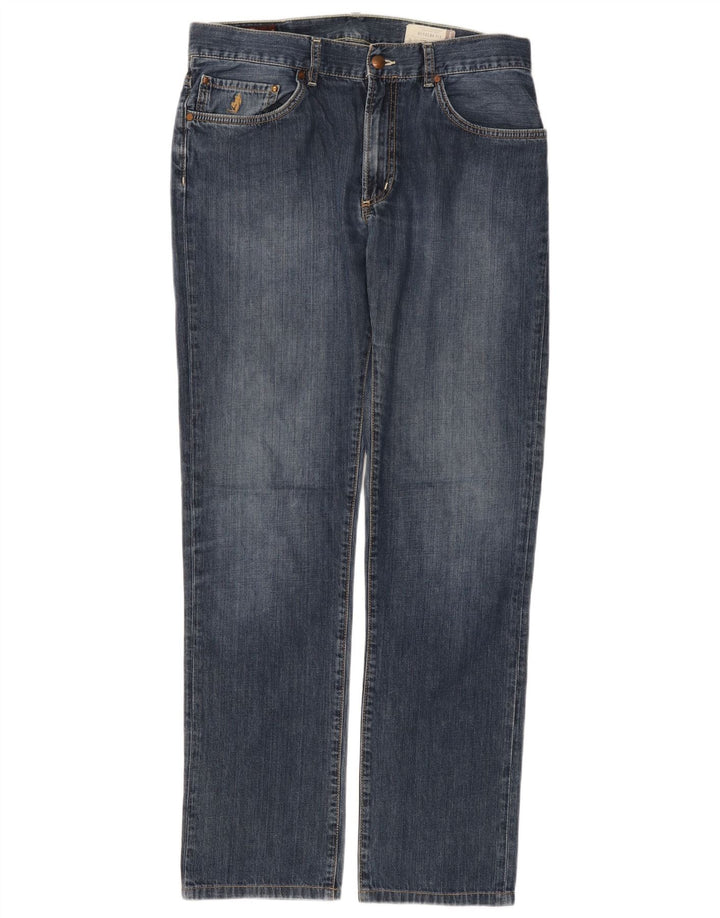 Jeans retos masculinos Marlboro Classics W33 L34 azul