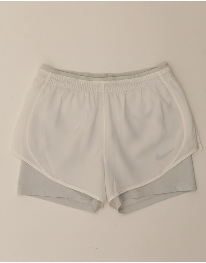 Nike Womens Skort UK 10 Pequeno Branco