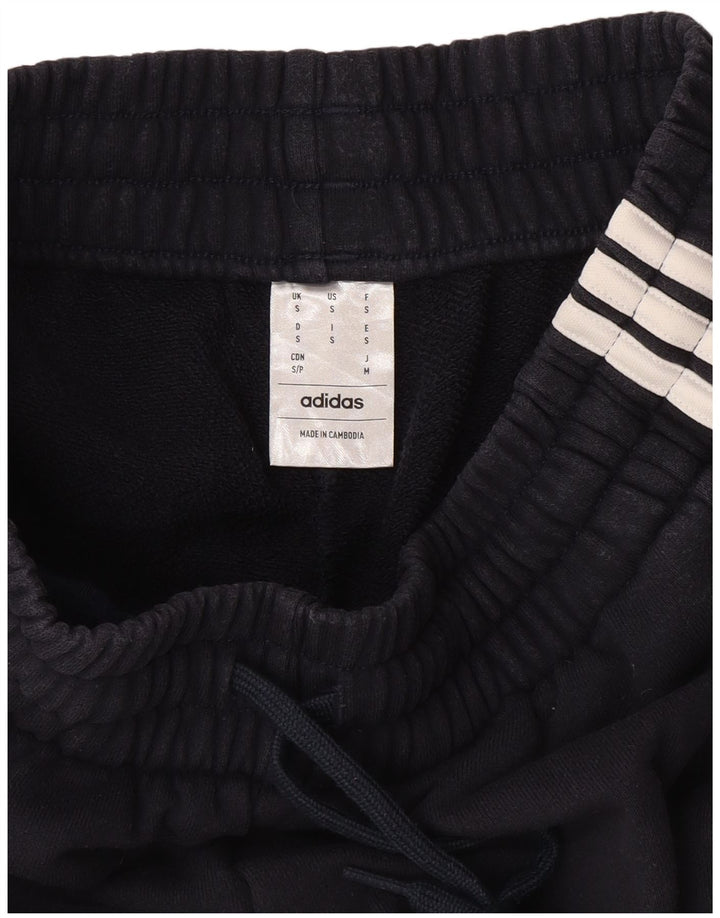 Shorts esportivos femininos Adidas UK 10 pequeno azul marinho