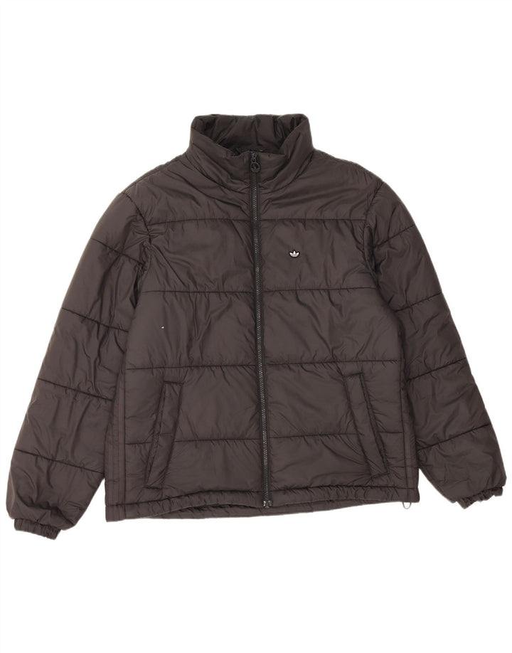 Jaqueta Adidas Masculina Loose Fit Acolchoada UK 36 Pequena Poliéster Preto