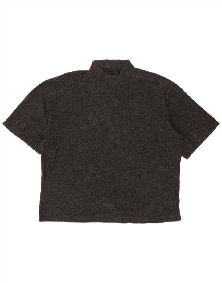 Camiseta feminina grande COS UK 14 cinza médio