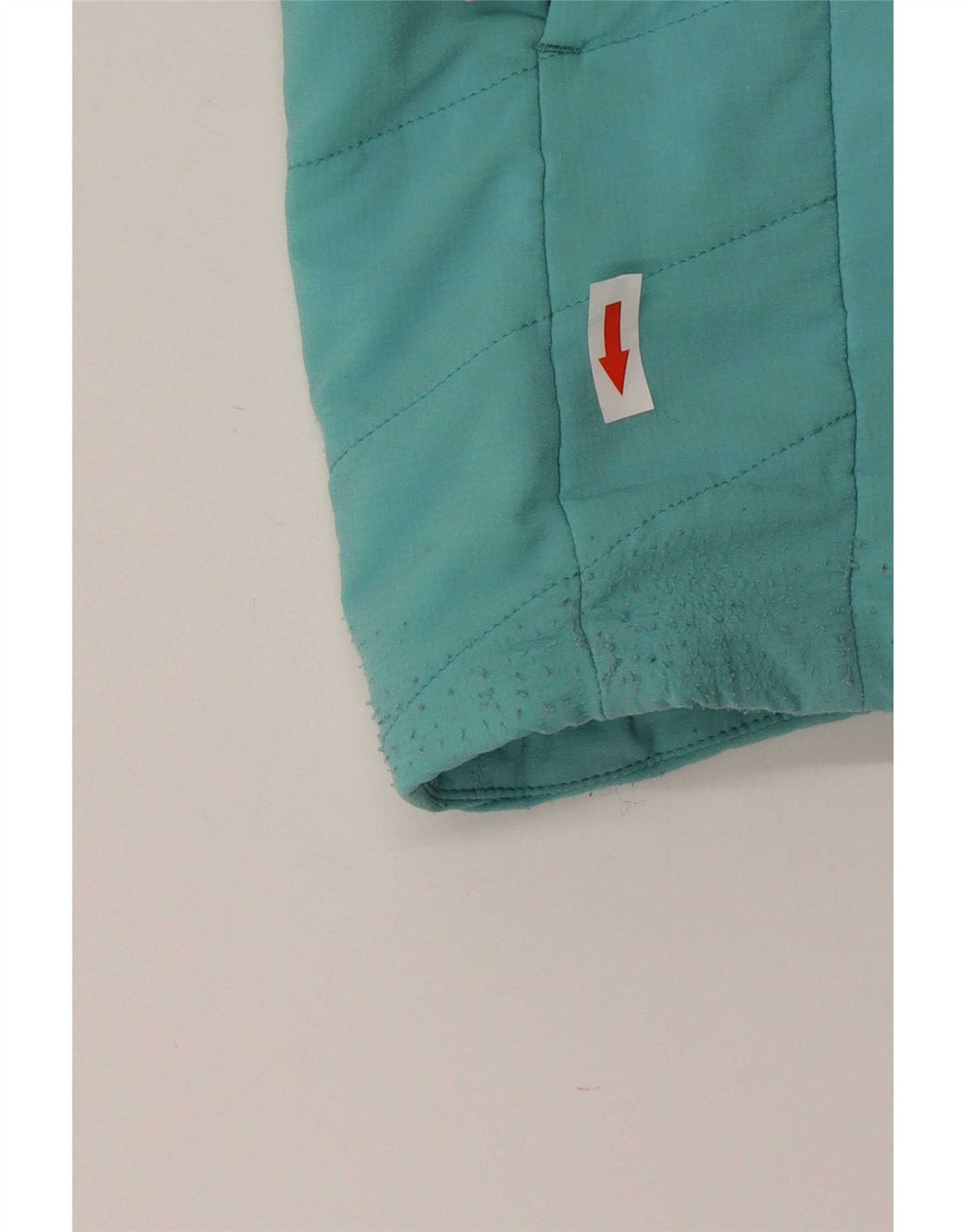 Jaqueta corta-vento feminina Patagonia UK 14 nylon verde médio