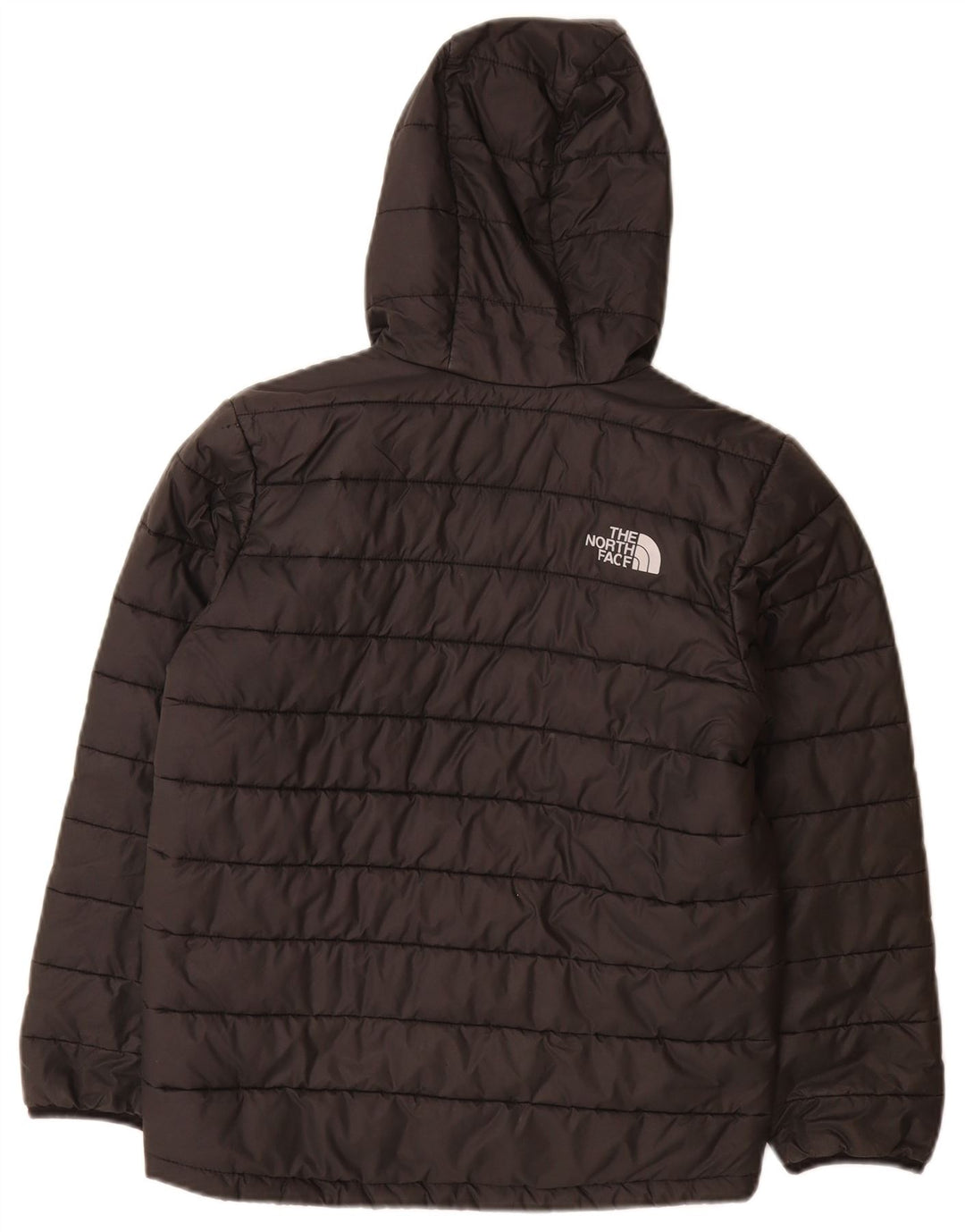 Jaqueta acolchoada com capuz The North Face Boys 9-10 anos médio preto poliéster