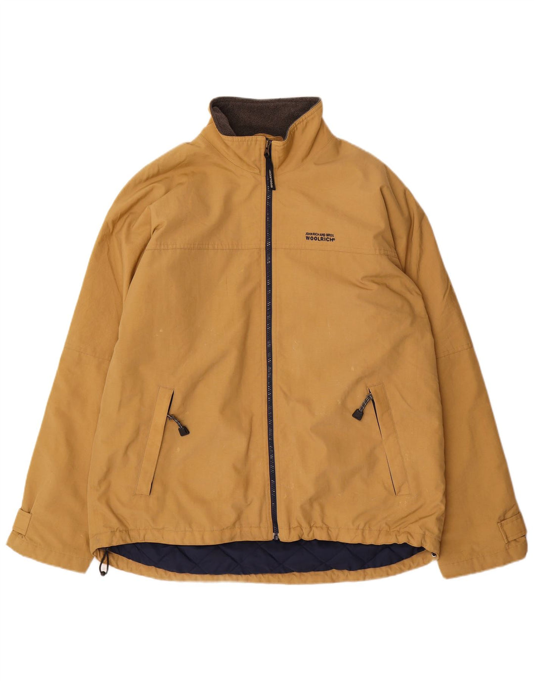 Jaqueta corta-vento masculina Woolrich UK 42 XL bege