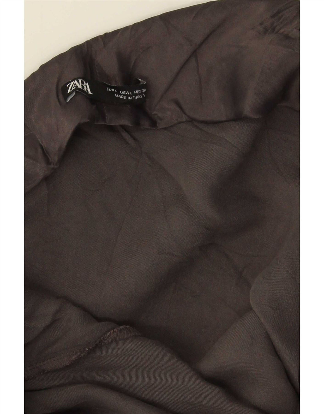 Saia maxi feminina Zara grande W30 cinza
