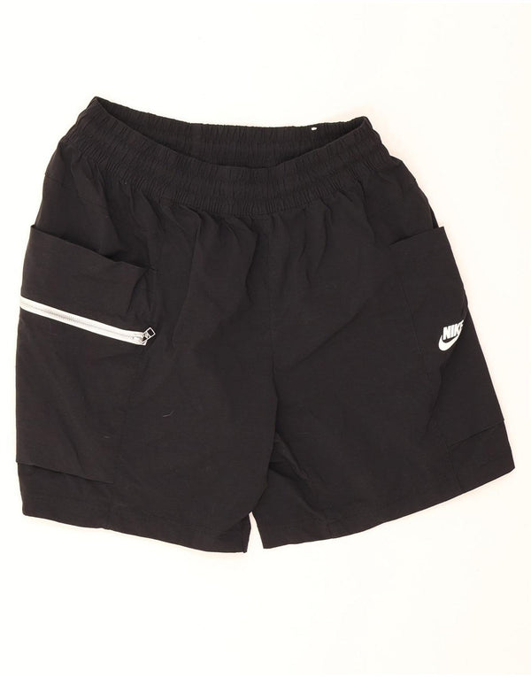 Shorts esportivos Nike meninos 13-14 anos XL preto nylon