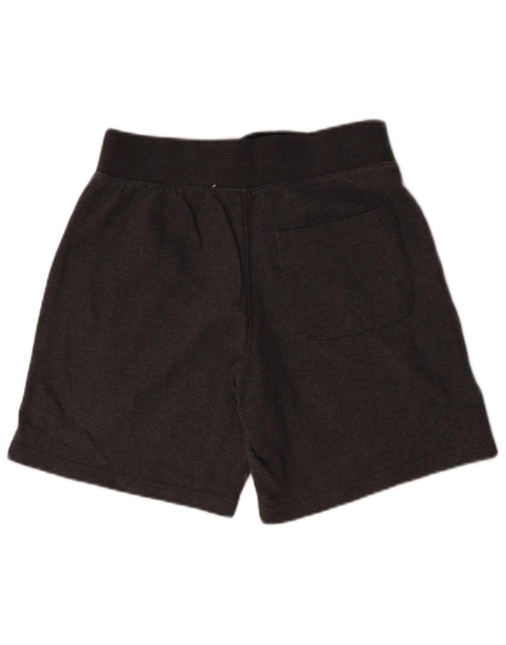 Shorts esportivos masculinos Champion pequeno algodão cinza