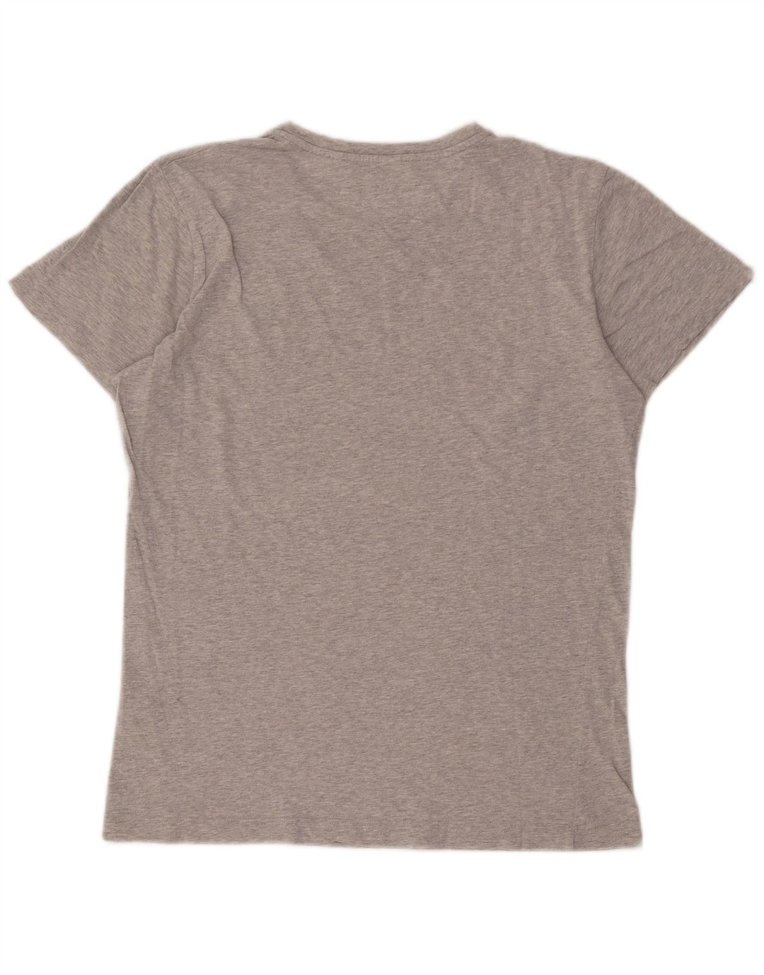 Diesel Camiseta masculina gráfica Top algodão manchado cinza médio