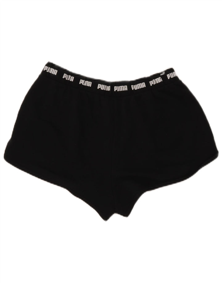 Shorts esportivos gráficos femininos PUMA UK 12 médio preto
