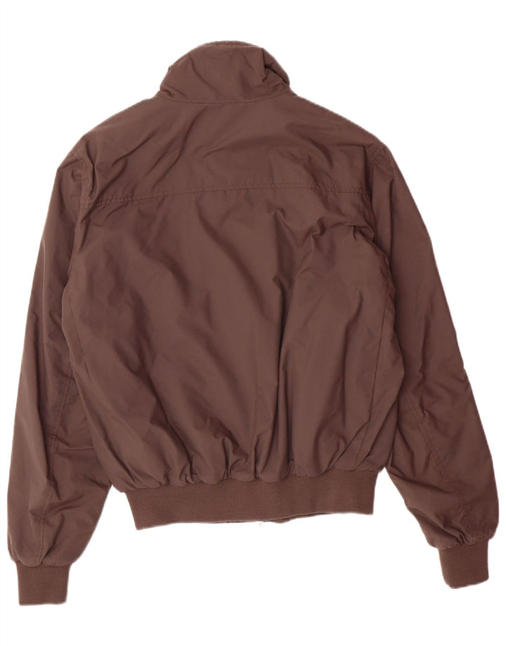 Jaqueta bomber masculina NORTH SAILS UK 36 pequena poliamida marrom