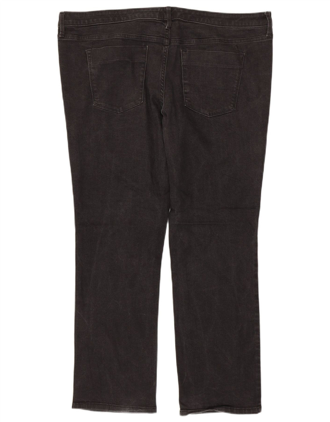 Calça jeans feminina Mossimo Super Strech cintura média reta US 18 2XL W40 L29 cinza