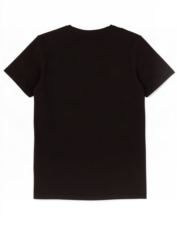 Camiseta masculina Calvin Klein Jeans top pequeno algodão preto
