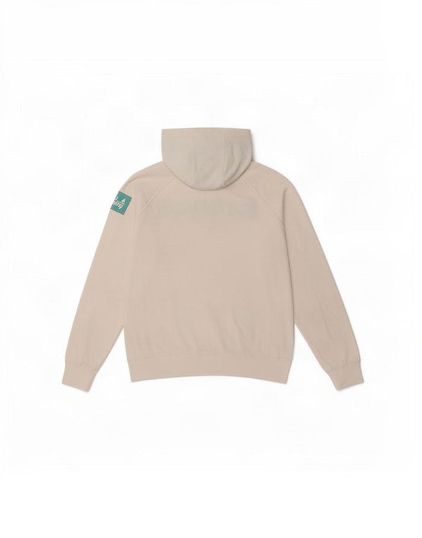 Jumper com capuz gráfico masculino Best Company 2XL algodão branco
