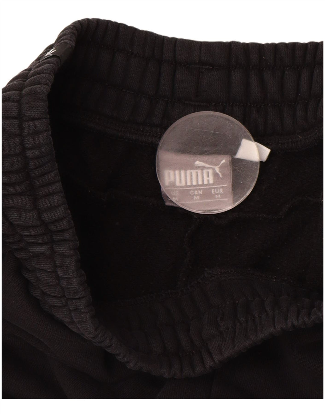 Calça de treino masculina PUMA Graphic Joggers médio preto