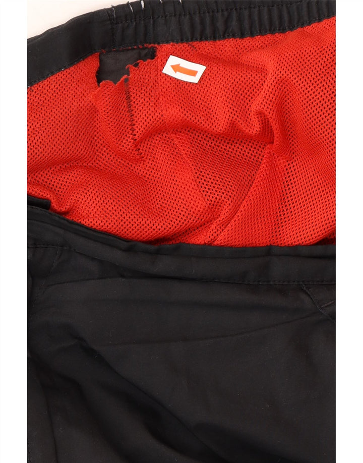 Calças de treino masculinas ADIDAS XL preto colorblock poliéster