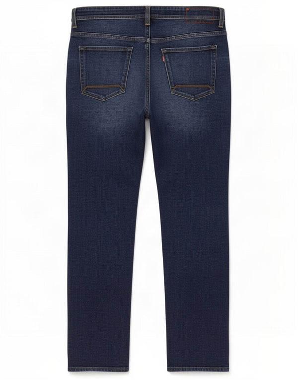 Timberland Mens Slim Jeans W36 L32 Azul Algodão