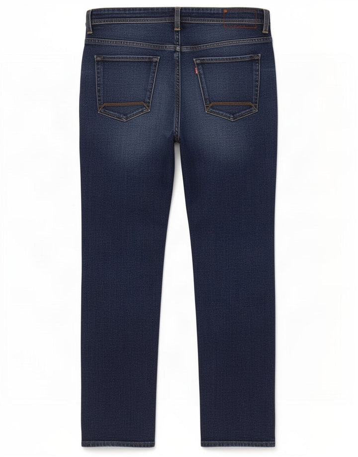 Timberland Mens Slim Jeans W36 L32 Azul Algodão