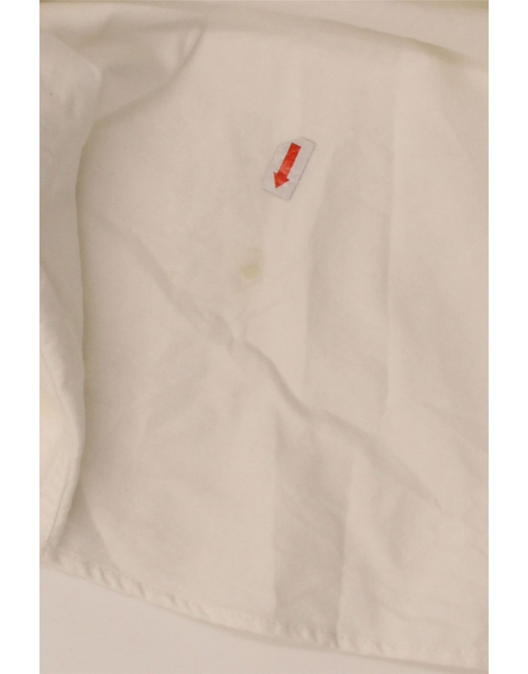Camisa masculina ZARA com ajuste relaxado médio algodão branco