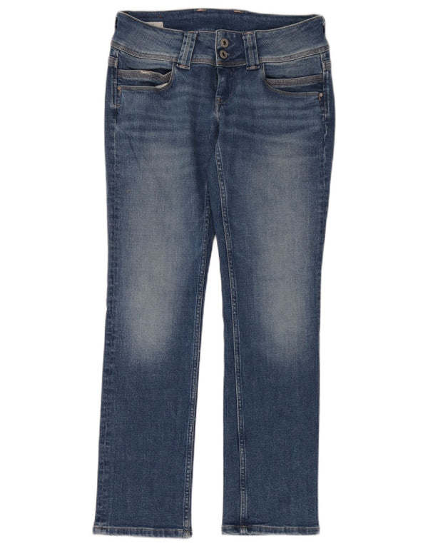 PEPE Jeans Feminino Slim Jeans W29 L30 Azul Algodão