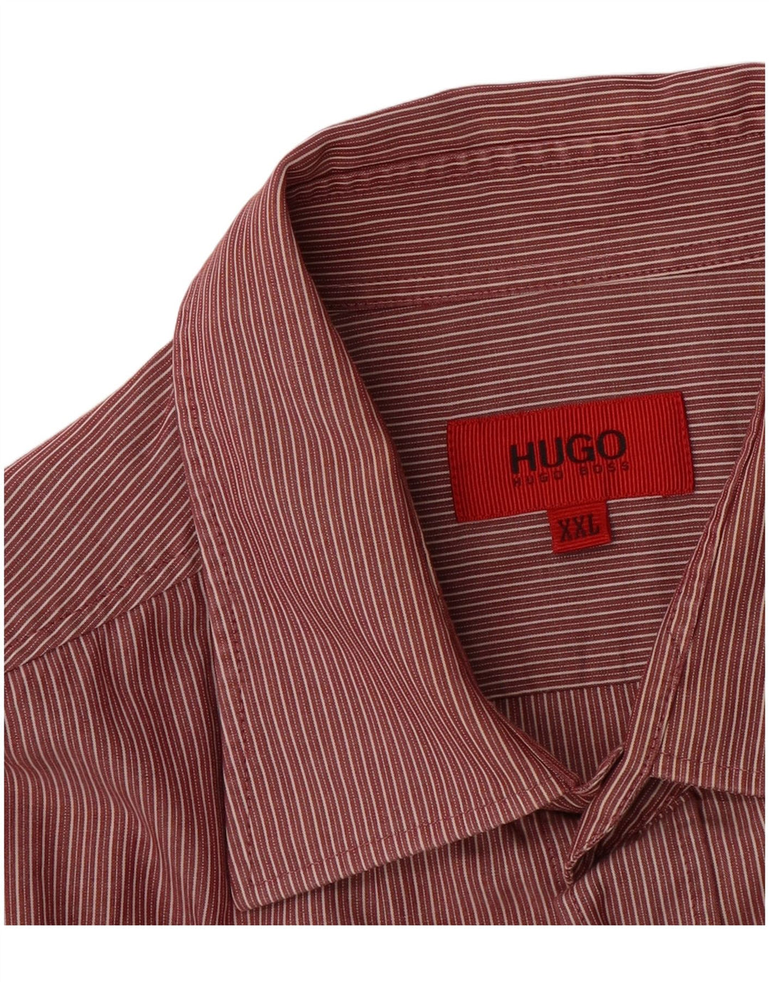 Camisa masculina HUGO BOSS 2XL listra vermelha