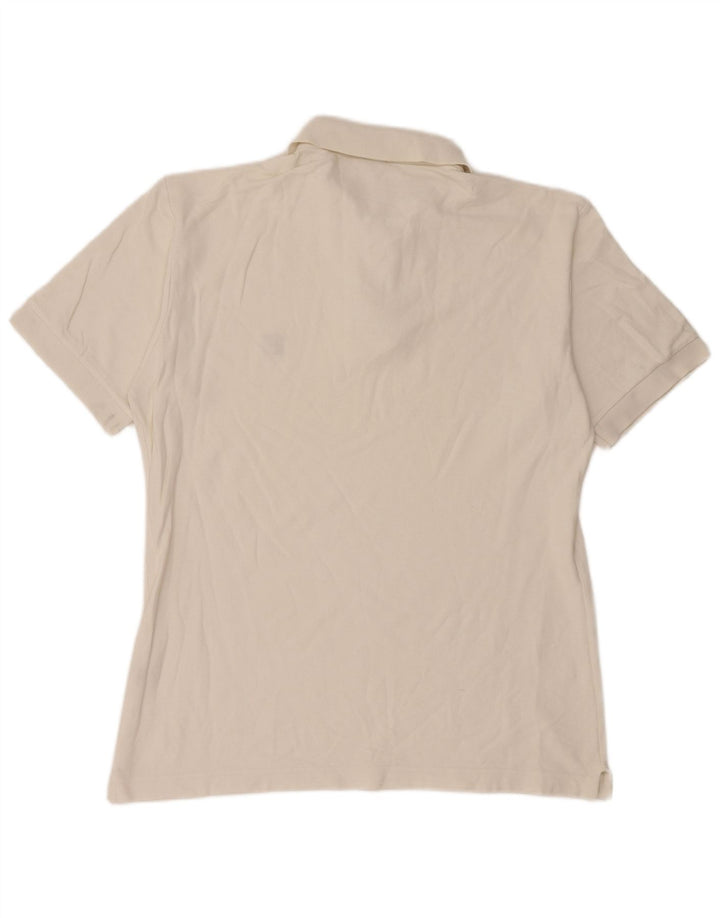 Camisa polo masculina Fila IT 50 médio algodão branco