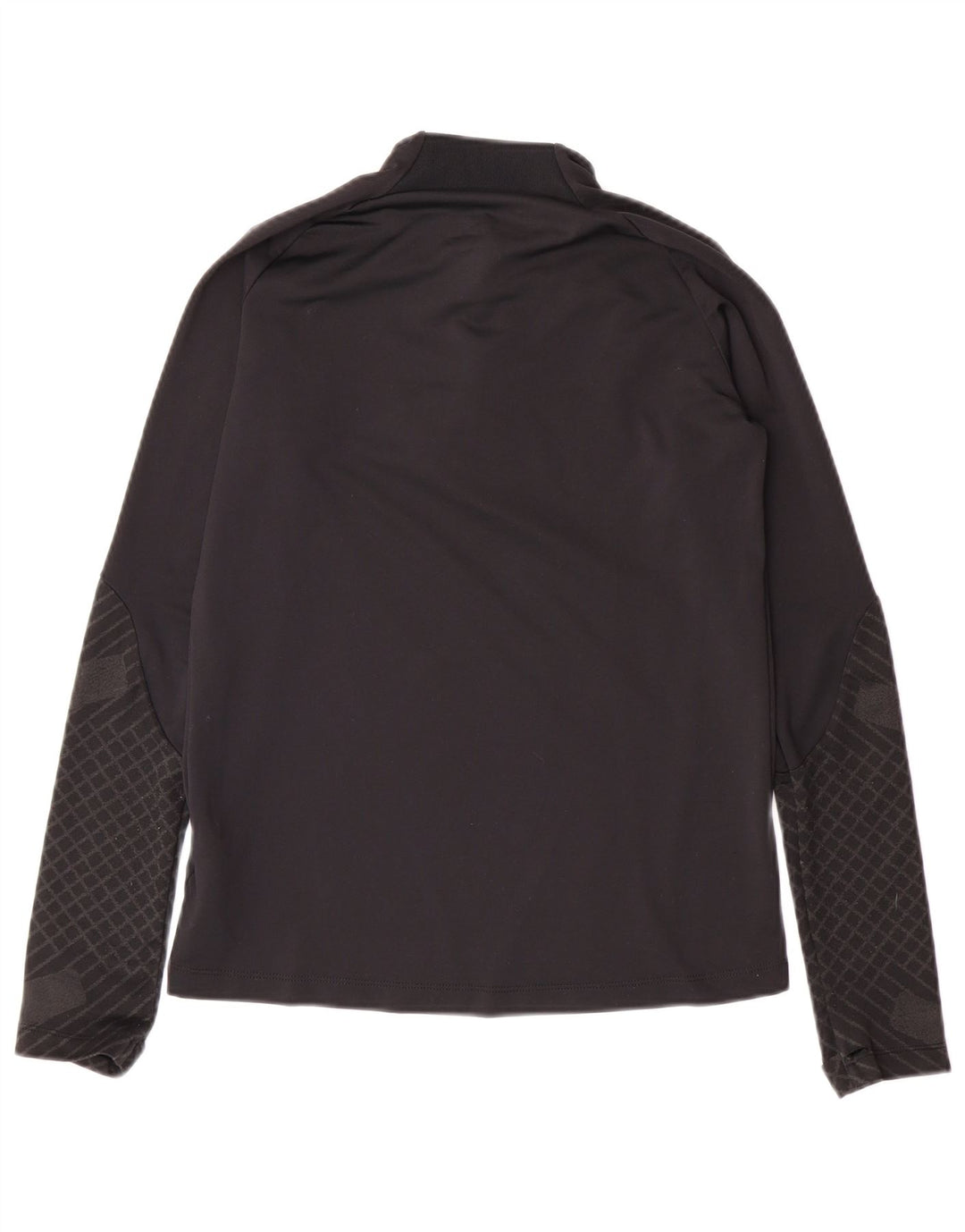 NIKE Meninos Dri Fit Slim Fit Pulôver Treino Top 12-13 Anos Grande Preto