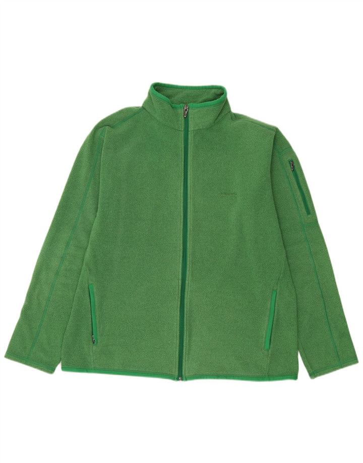 Jaqueta de lã feminina Patagonia UK 18 XL verde poliéster