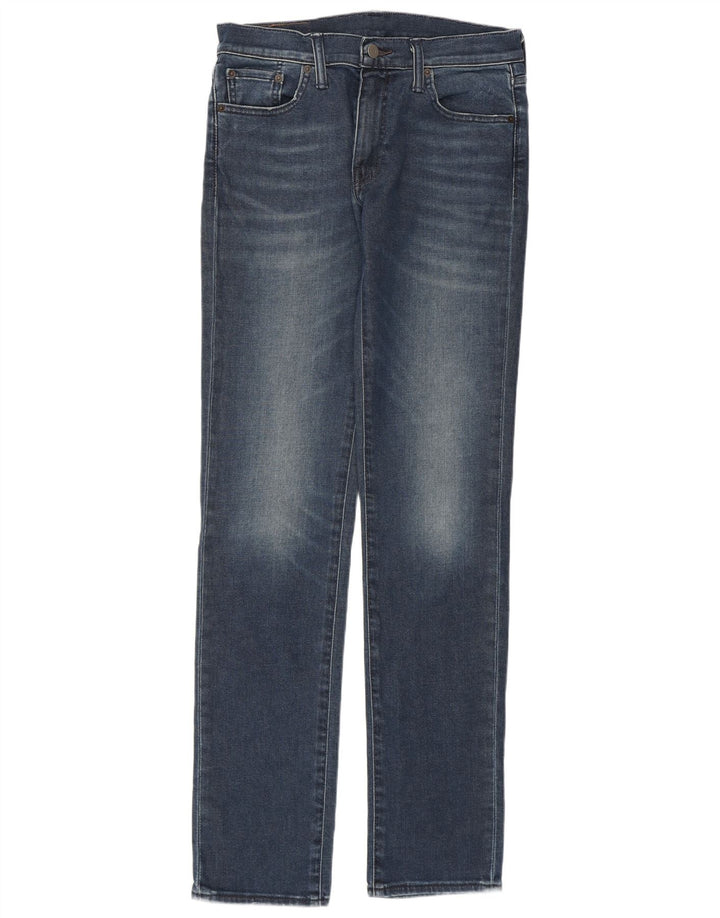 Levi's Masculino 511 Slim Jeans W30 L34 Azul Algodão