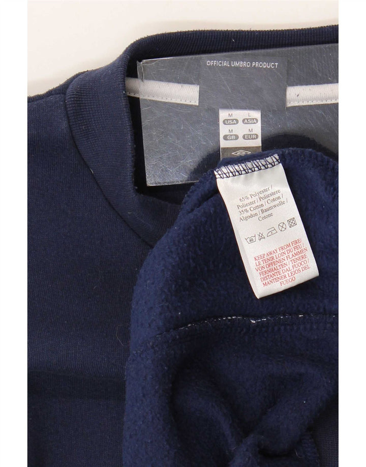 Umbro moletom masculino jumper médio azul marinho poliéster