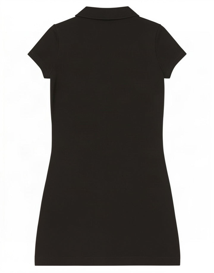 Vestido polo feminino Lacoste tamanho 34 pequeno preto