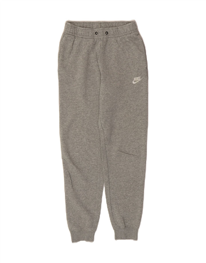 NIKE Womens Tracksuit Trousers Joggers US 6 XS Grey Cotton Vintage Nike and Second-Hand Nike from Messina Hembry 