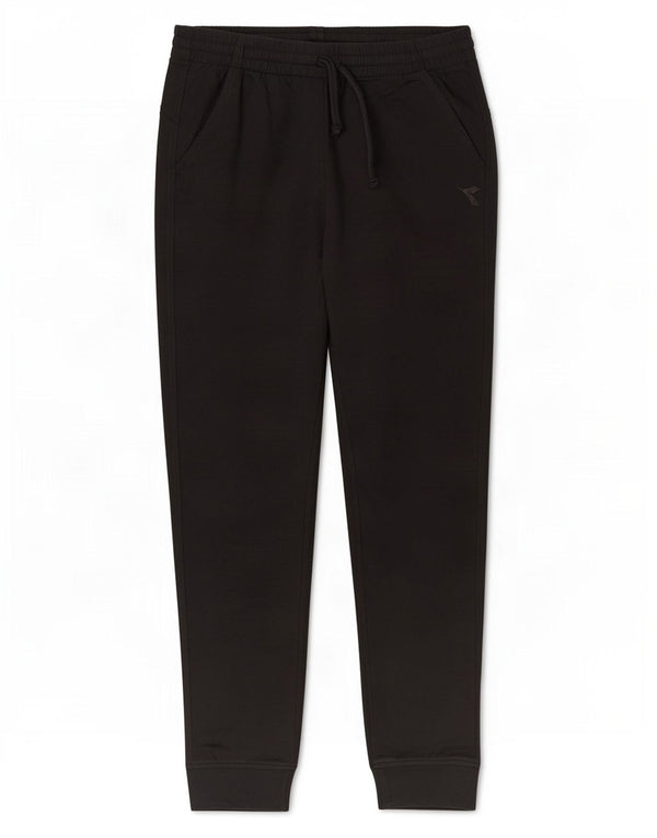 Calça de treino masculina Diadora Joggers grande preto