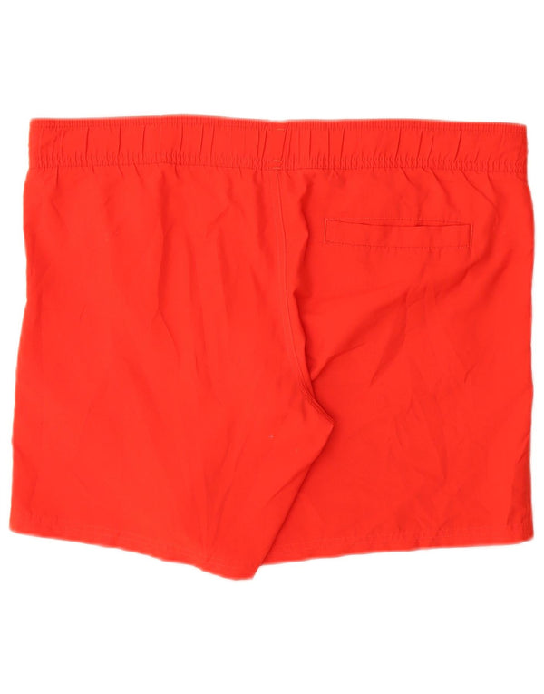 Shorts esportivos masculinos Puma médio vermelho