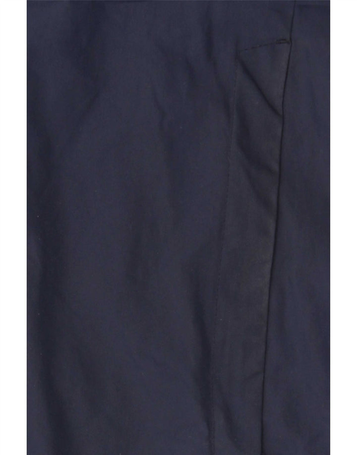 Casaco acolchoado com capuz masculino Nike UK 40 grande poliéster azul marinho