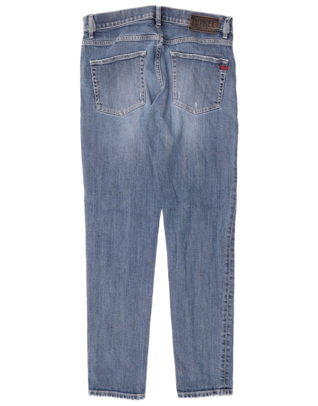 DIESEL Calça jeans feminina D-Strukt Slim W31 L30 algodão azul