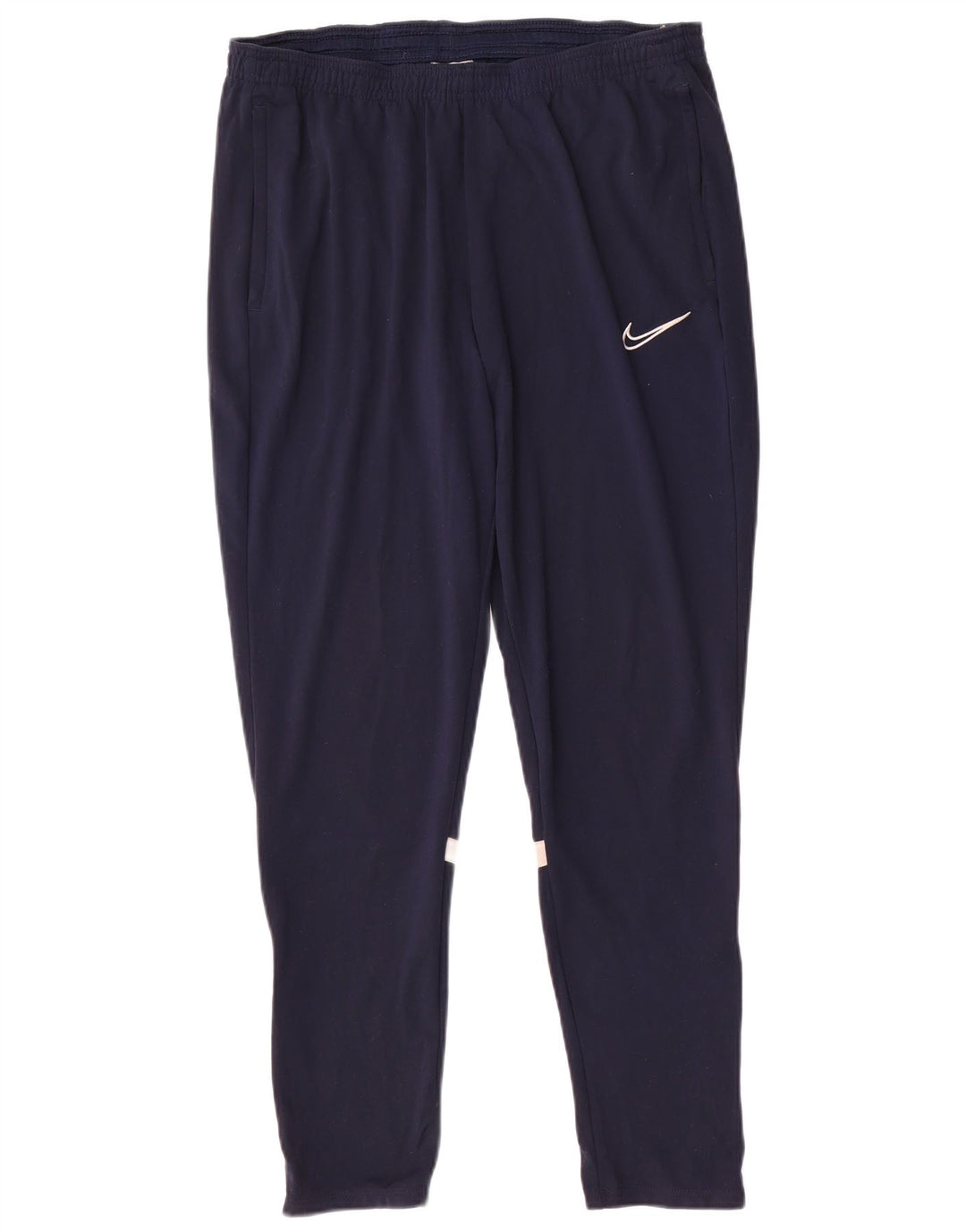 Calça de treino masculina Nike Dri Fit médio azul marinho poliéster