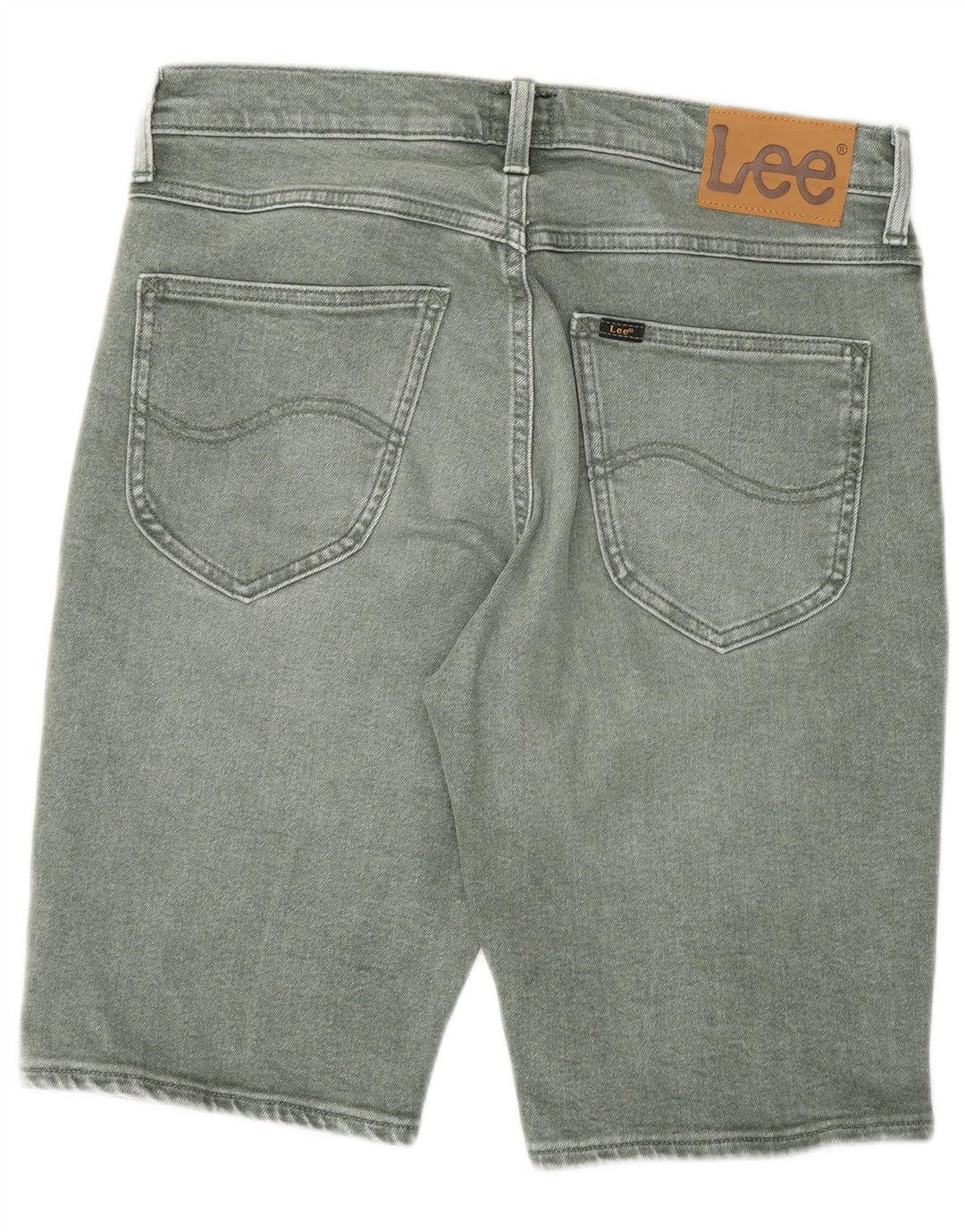 Shorts jeans masculino LEE W29 algodão verde médio