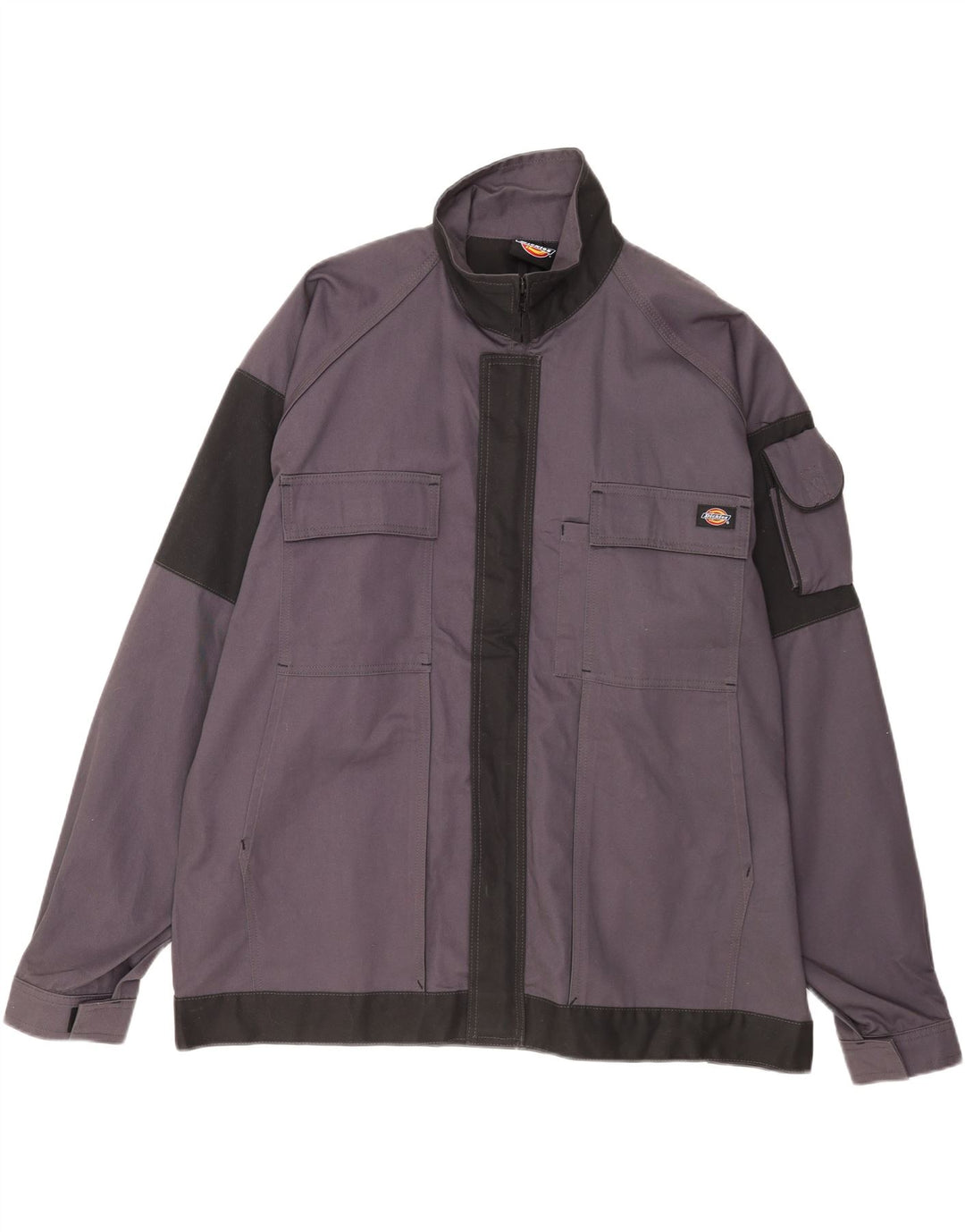 Jaqueta utilitária masculina Dickies UK 46 3XL cinza colorblock algodão