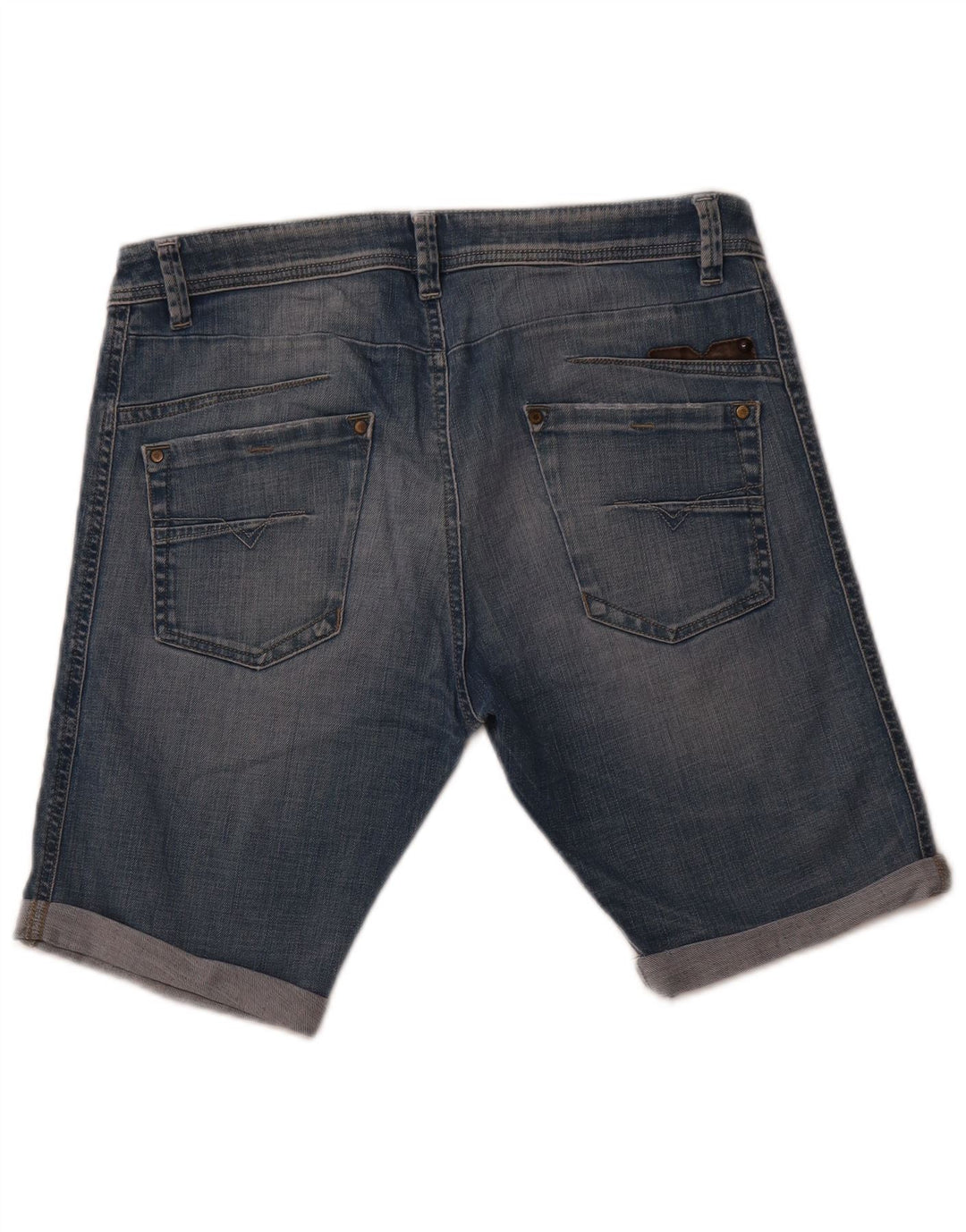 Shorts jeans masculino Diesel Darron Tapered W32 algodão azul médio