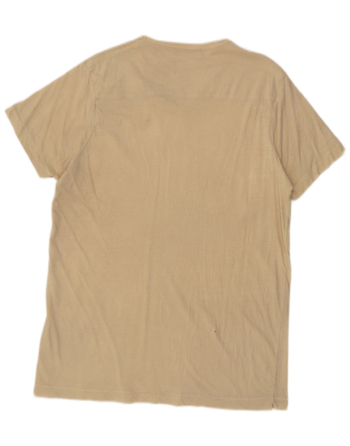 Camiseta masculina French Connection Top XL algodão bege