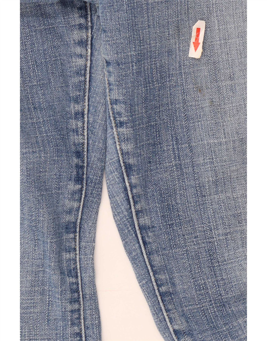 Calça jeans feminina Levi's 545 Low Bootcut US 10 grande W34 L30 azul algodão