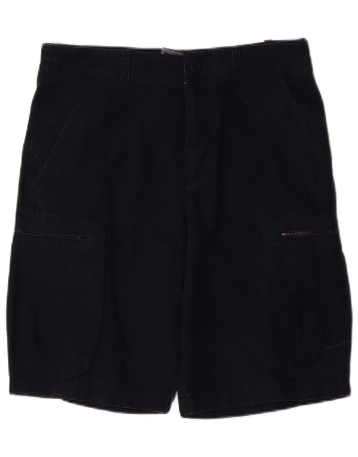 Shorts cargo masculino Nike W30 médio azul marinho algodão