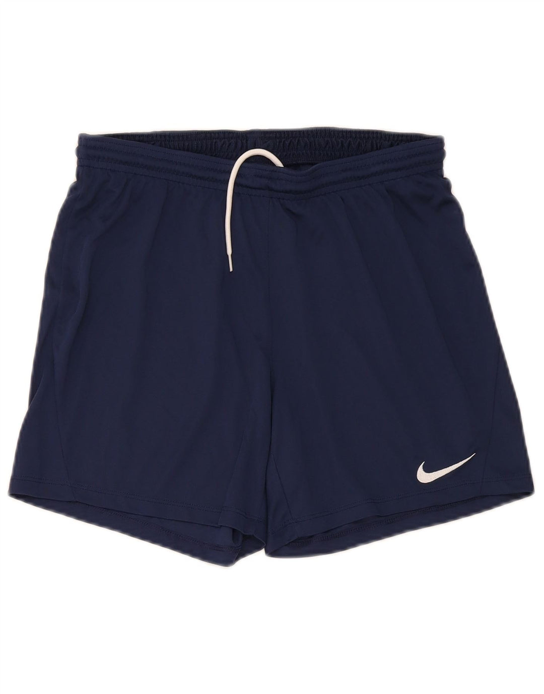 Shorts esportivos masculinos Nike Dri Fit médio azul marinho poliéster