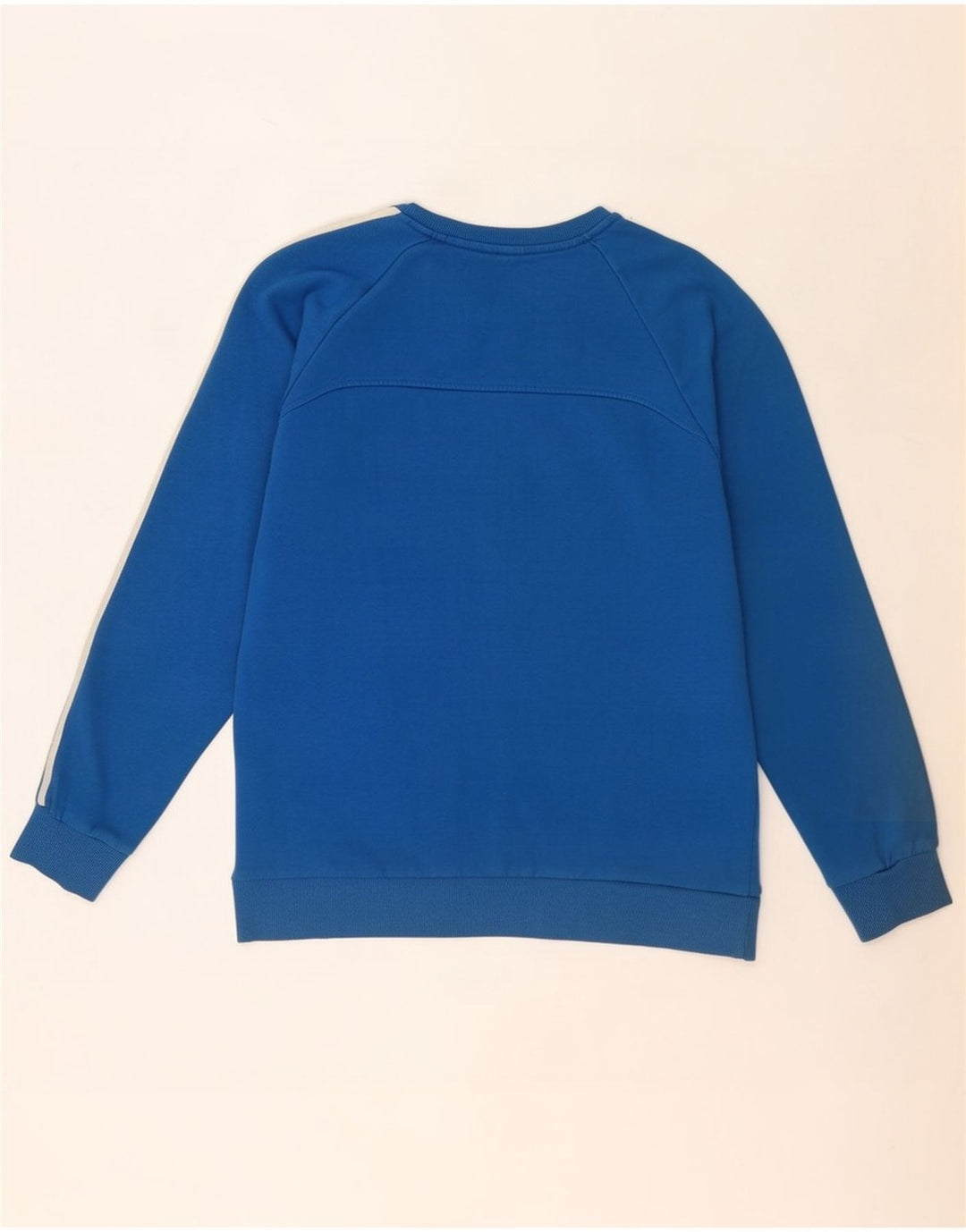 Adidas Mens Moletom Jumper Grande Algodão Azul